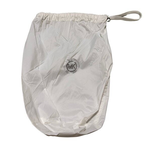 Michael Kors White Packable Down Puffer Winter Jacket With Carrying Bag Size XL - Picture 5 of 15